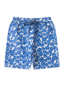 Conjunto Infantil Verão Masculino Folhagem - Marinho