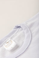 Conjunto Infantil Verão Masculino Plaquinha Coroa - Branca