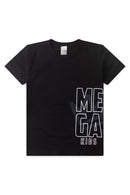 Conjunto Infantil Verão Masculino Mega - Preto