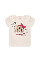 Conjunto Infantil Verão Feminino Little Dreamer - Off White