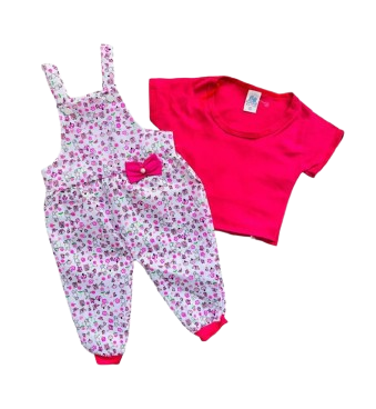 Conjuntinhos Jardineira Baby