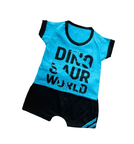 Camiseta e Short Dinossauro