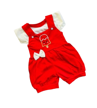 Conjuntinhos Jardineira Baby