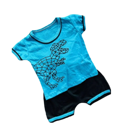 Camiseta e Short Dinossauro Baby