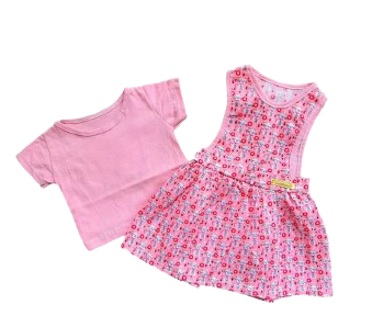 Conjuntinhos Jardineira Baby