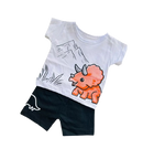 Camiseta e Short Dinossauro Junior