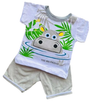 Camiseta e Short Hipopótamo
