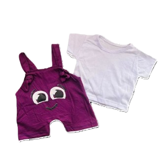 Conjuntinhos Jardineira Baby