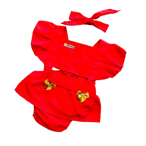 Linha Baby Conjunto Romper