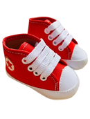 Tênis Baby vermelho Unissex