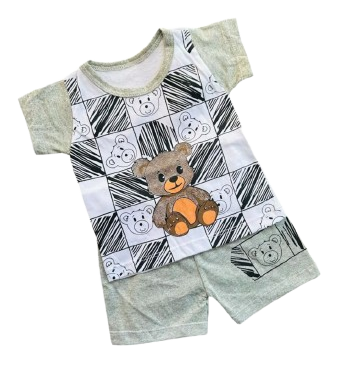 Camiseta e Short Urso