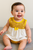 Kit Bebê 2 Peças Vestido + Calcinha