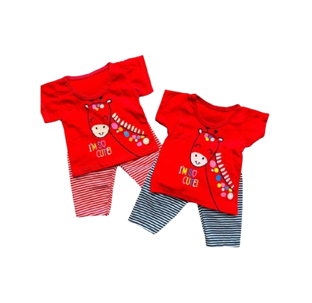 Conjunto Camiseta Girafa