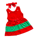 Roupa de Bebê Vestido e Faixa Três Marias