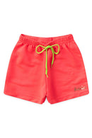 Conjunto Infantil Verão Feminino Onça - Branco