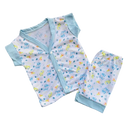 Roupa De Bebê Conjunto Pijama Menino azul bebê