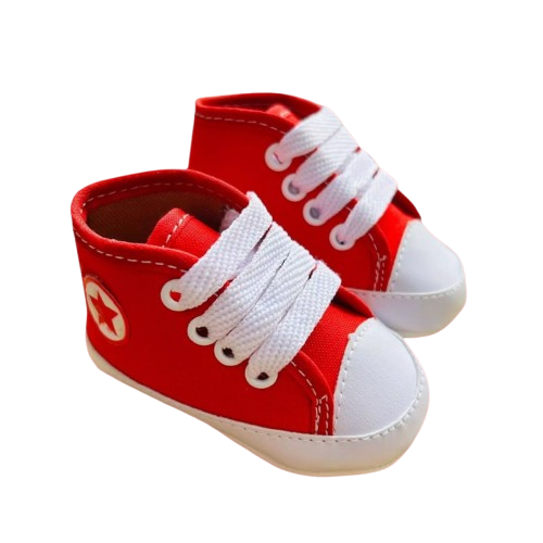 Tênis Baby Vermelho Unissex