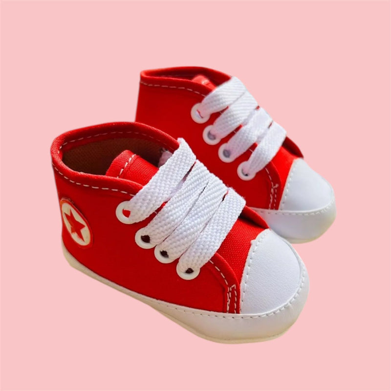 Tênis Baby Vermelho Unissex