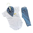 Kit Promocional 3 Conjuntos - Body, bandana e calça