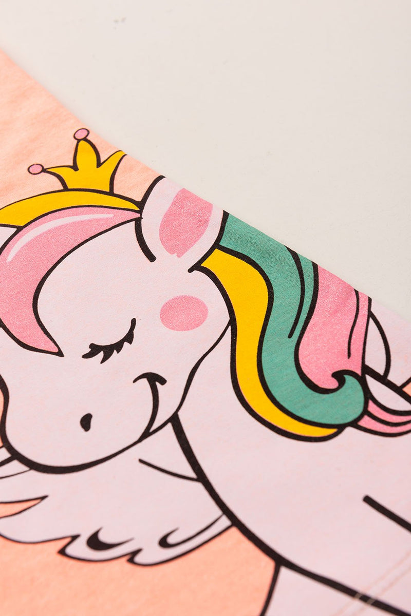 Vestido Infantil Verão Feminino Little Princess - Salmão