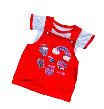 Conjuntinhos Jardineira Baby