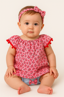 Kit Bebê 2 Peças Vestido + Calcinha