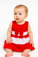 Vestido Bebê - Elegante com Laço