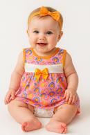 Kit Bebê 2 Peças Vestido + Calcinha