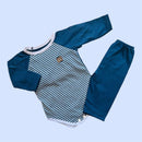 Kit Promocional 3 Conjuntos - Roupa De Bebê Body e Calça Listrado