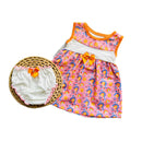 Kit Bebê 2 Peças Vestido + Calcinha
