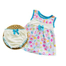 Kit Bebê 2 Peças Vestido + Calcinha