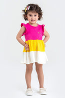 Vestido Infantil Verão Feminino Três Marias - Pink