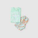 Conjunto Infantil Verão Masculino Malibu - Verde