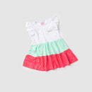 Vestido Infantil Verão Feminino Três Marias - Branco